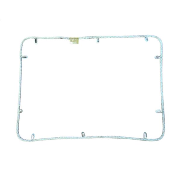 Türdichtung -kompatibel- 50 x 37 x 1 cm Backofen Herd Abdichtung statt 00491638 10 Haken für - Dichtring