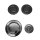 Amica Set - 4 Brennerkörper mit 4 Abdeckungen - 2 mittel, 1 x klein, 1 x groß - Somipress S1 SOMI für Gasherd