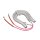 Bosch Heizung / Heizelement 12038415 für TKA6A683/04 TKA6A04* ComfortLine