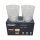 Delonghi Kaffeegläser doppelwandig aus Borosilikatglas 2er Set a 400 ml DLSC318 Thermogläser