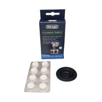 Delonghi Reinigungstabletten + Reinigungsscheibe -...