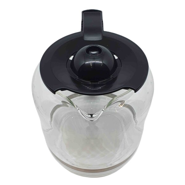 WMF Glaskanne zu Filter - Kaffeemaschine Stelio Deep Black 3200002646