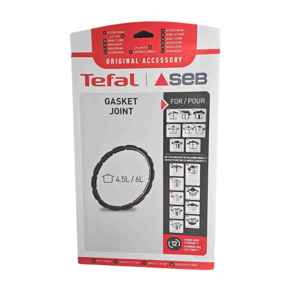 Tefal Dichtring für Schnellkochtopf Clipso / Control / + / Easy / Modulo 792350