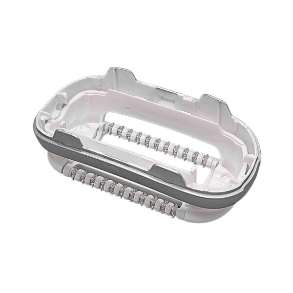 Braun Massagekappe Massagerollen-Aufsatz silber für Epilierkopf Silk-épil 9 Epilierer - laut Beschreibung -
