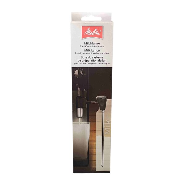 Melitta Milchlanze für Kaffeevollautomaten 6768761 - Metallstab für Milchtüte