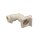Delonghi Raccord Winkel Anschluss 90° an der Edelstahl Heizung Dedica und weitere