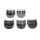 Braun Kämme -5 Aufsätze 1 2 3 5 7 mm- für Barttrimmer Aufsatz für Series 5 6 7 ab 2020 -