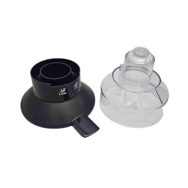 Krups Teefilter und Unterteil schwarz im Set - für Duothek Doppelkaffeemaschine KM8501 KM8508