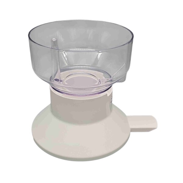 Krups Teefilter und Unterteil weiß im Set - für Duothek Doppelkaffeemaschine KM8501 KM8508