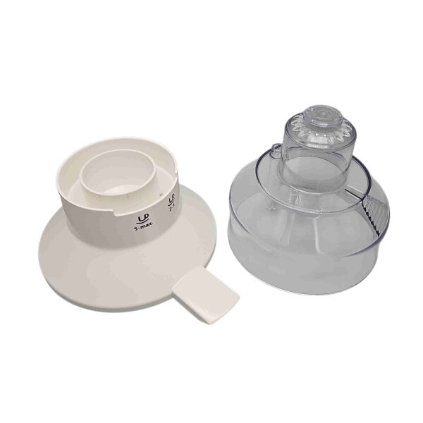 Krups Teefilter und Unterteil weiß im Set - für Duothek Doppelkaffeemaschine KM8501 KM8508