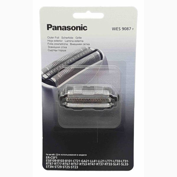 Panasonic Original Scherfolie WES9087 y Rasierer Doppelscherblatt