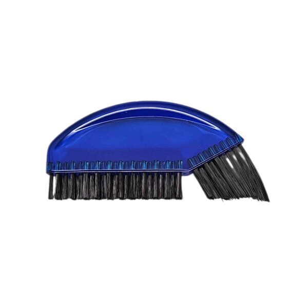 Braun Reinigungsbürste -groß- blau-transparent
