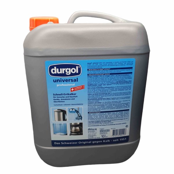 Durgol Entkalker Express / Universal -professional -10 Liter Kanister - Der Bewährte-