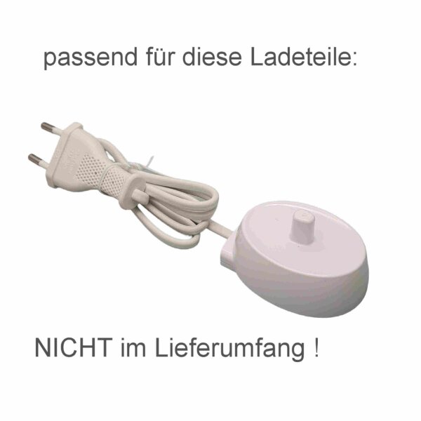 Braun Oral-B Bürstenhalter D20 ( Aufbewahrungsmöglichkeit Ladeteil + 2 Bürsten) für Version 3709 3754 3756 4729