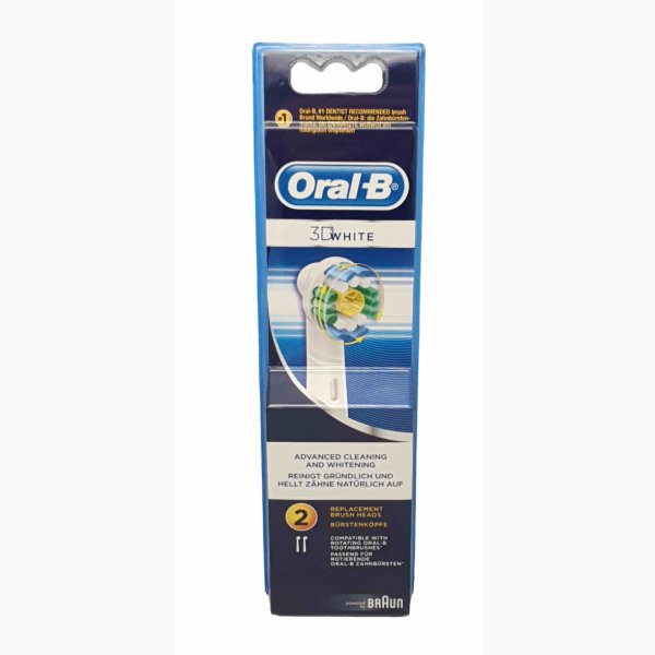 Braun Oral-B Pro Bright / 3d White 2 er EB18 Aufsteckbürstchen