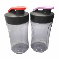 AEG 2 x 0,3 Liter Trinkflasche für Sport Mini Mixer...