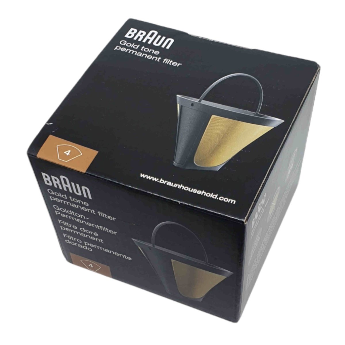 Braun Goldfilter Einsatz Kaffeeautomat 10,99 KF7120, zu / € PurAroma 7 KF7020